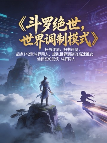 《斗罗绝世，世界调制模式》扫书评测：起点142章斗罗同人，虚拟世界调制流高速推女
