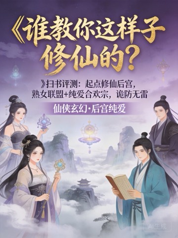 《谁教你这样子修仙的？》扫书评测：起点修仙后宫，熟女联盟+纯爱合欢宗，诡防无雷